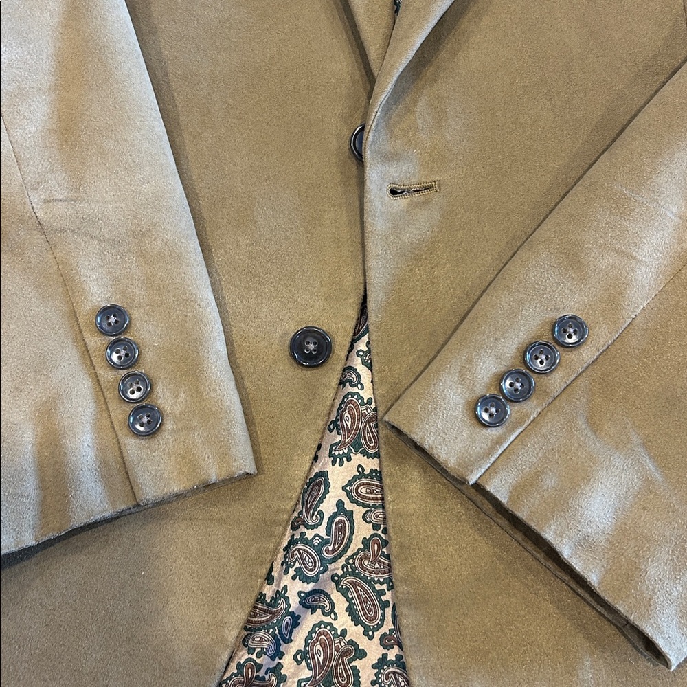 Lauren Ralph Lauren Light Brown Suede sport coat - Picture 3 of 3